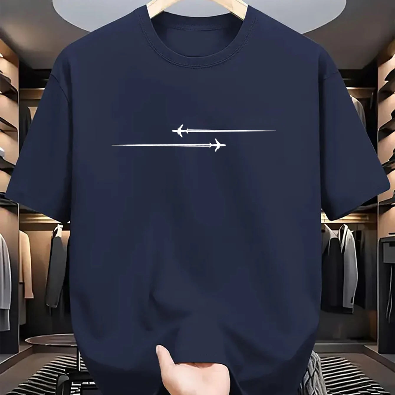 Airplanes Sideways Short Sleeve T-shirt for Men