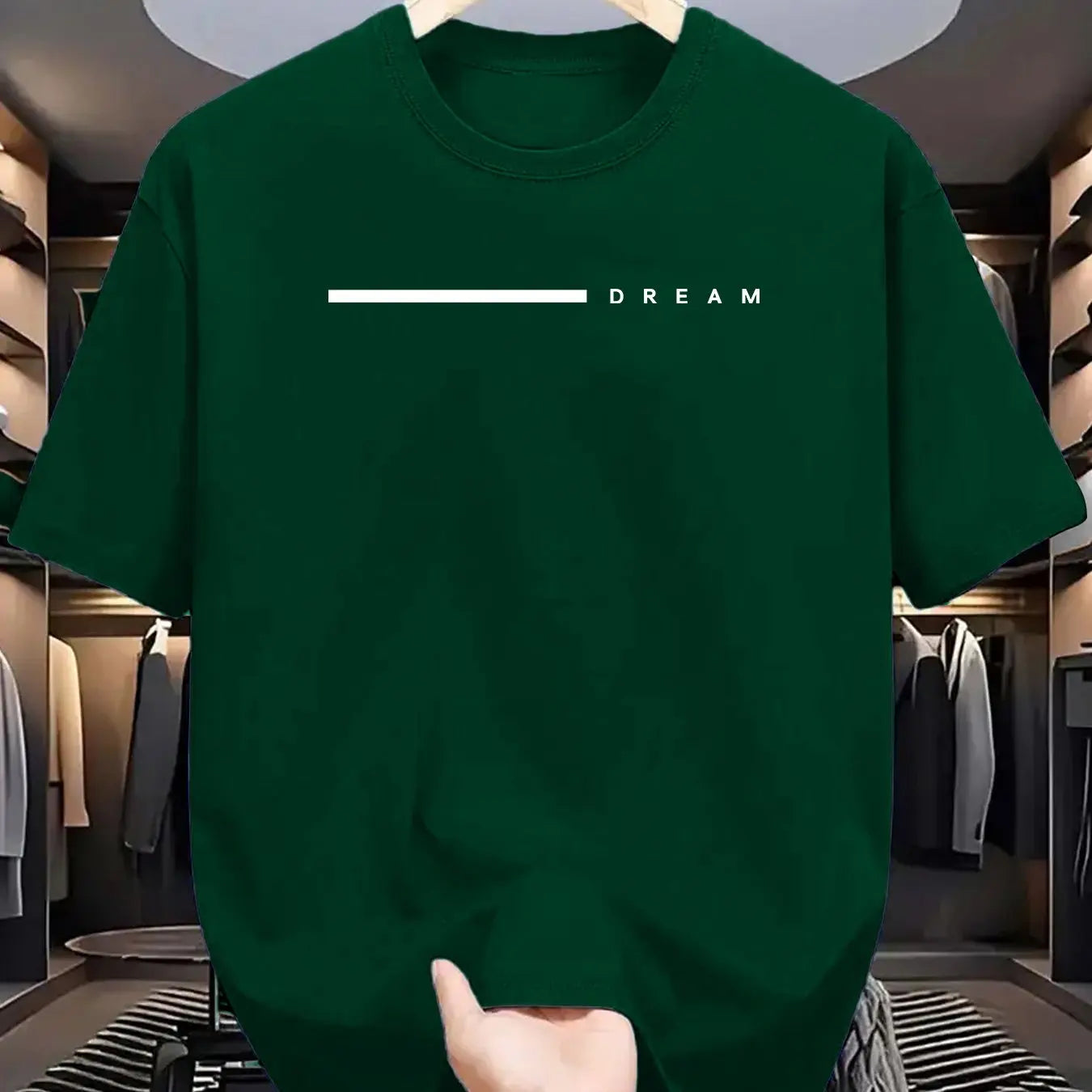 Dream letter Short Sleeve T-shirt for Men
