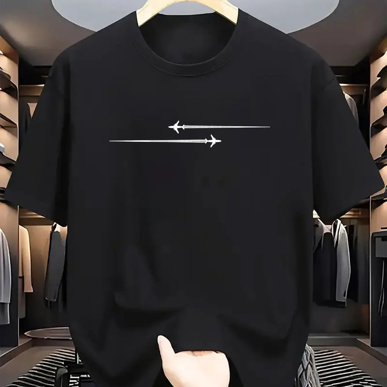 Airplanes Sideways Short Sleeve T-shirt for Men