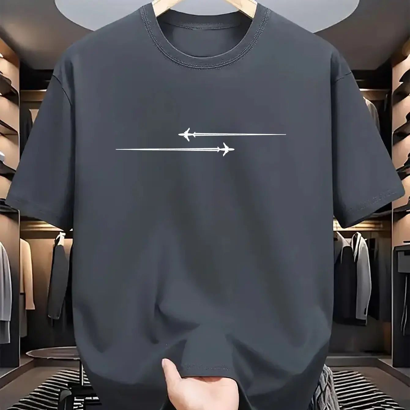 Airplanes Sideways Short Sleeve T-shirt for Men