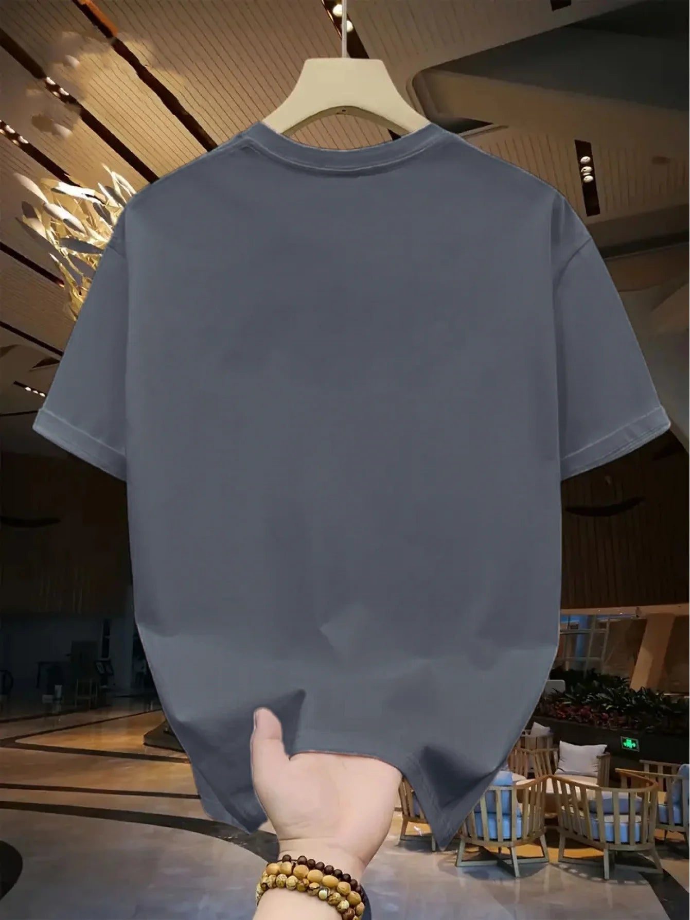 Airplane Flight Track Short Sleeve T-shirt for Men