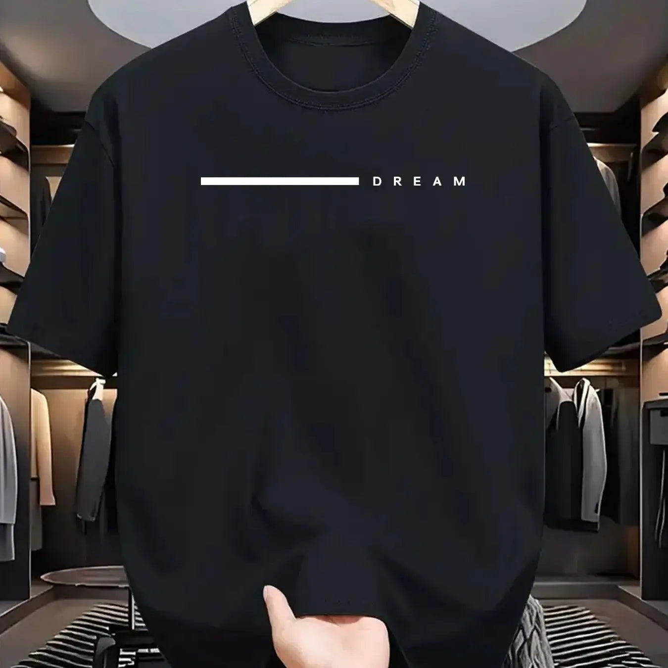 Dream letter Short Sleeve T-shirt for Men