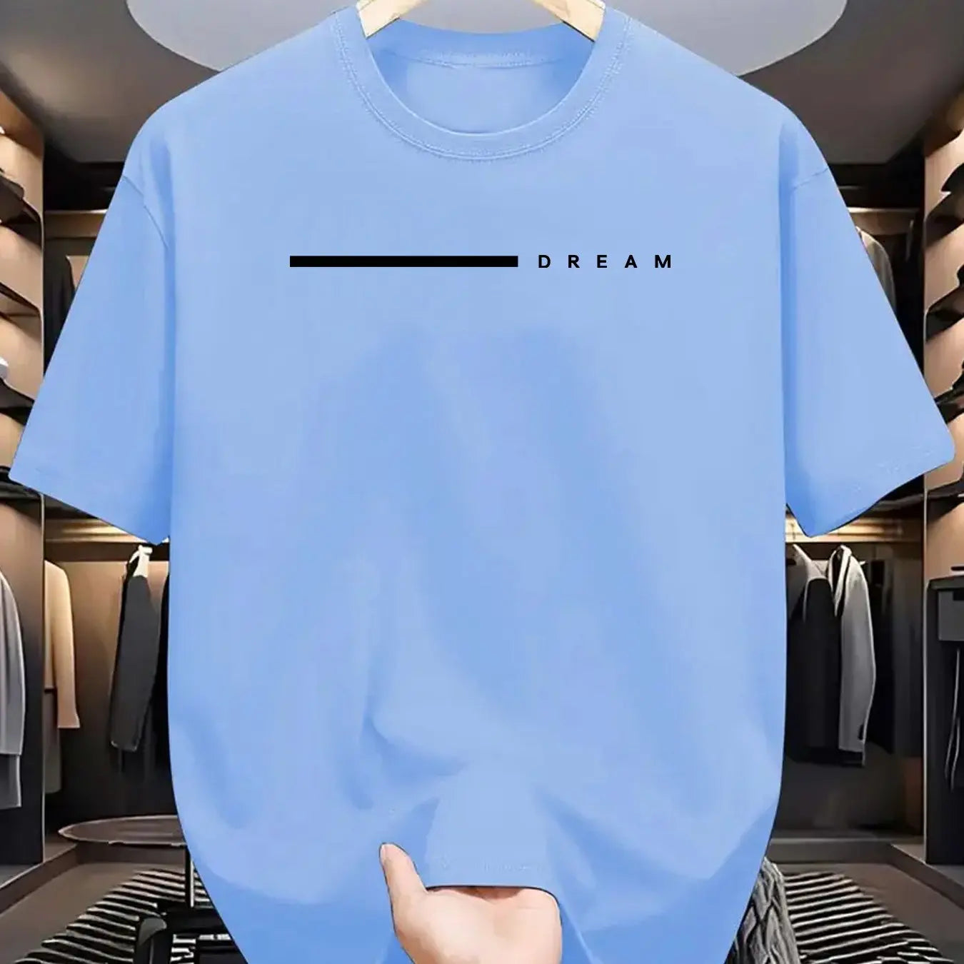 Dream letter Short Sleeve T-shirt for Men