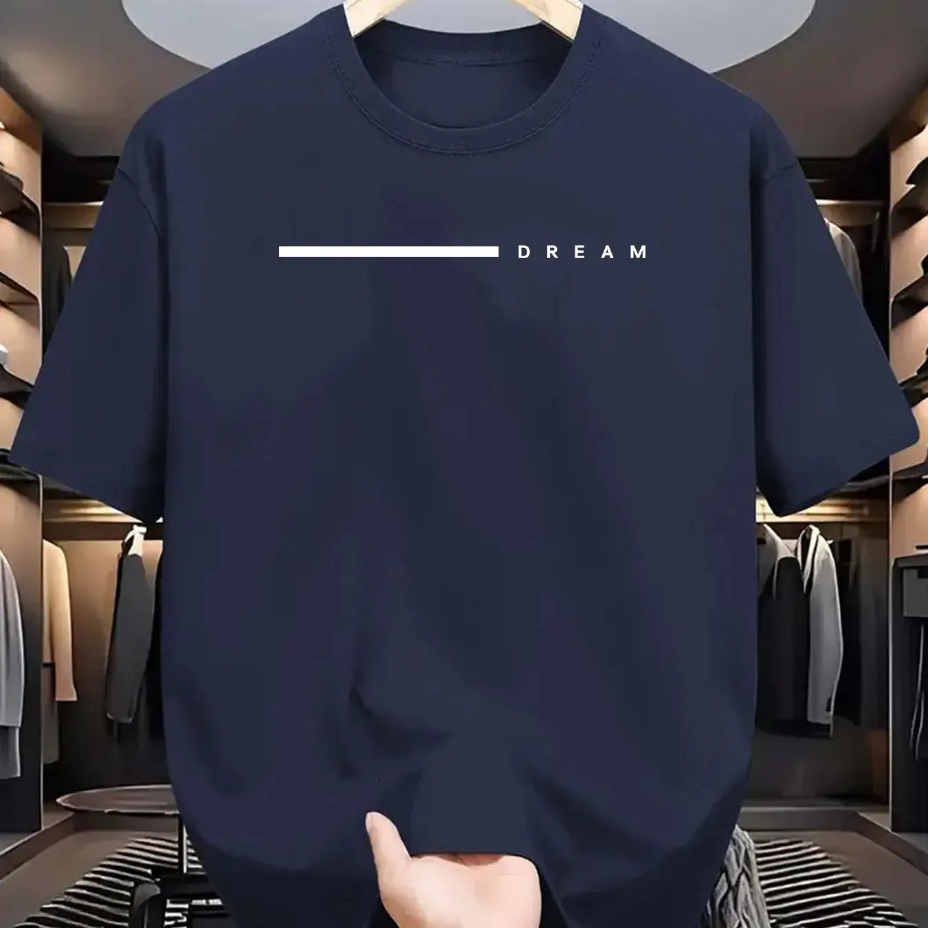 Dream letter Short Sleeve T-shirt for Men