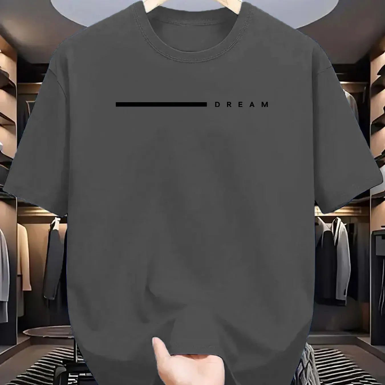 Dream letter Short Sleeve T-shirt for Men