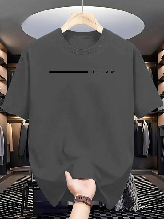 Dream letter Short Sleeve T-shirt for Men